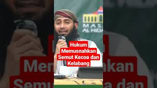 Hukum Memusnahkan Semut Kecoa dan Kelabang