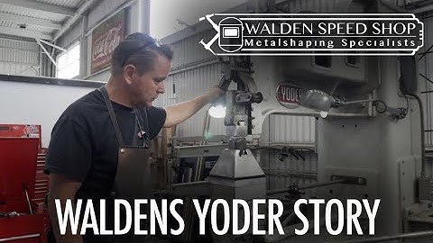 Walden Speed Shop - Bobby Talks about his Yoder Power Hammer