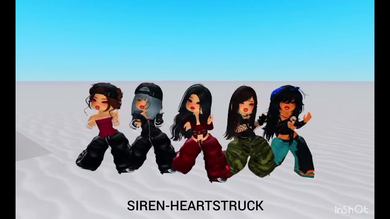 SIREN DANCE PRACTICE!  heart struck 2 mini album