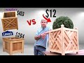 Diy xl picket planter  low cost high profit  make money woodworking  mothers day ideas