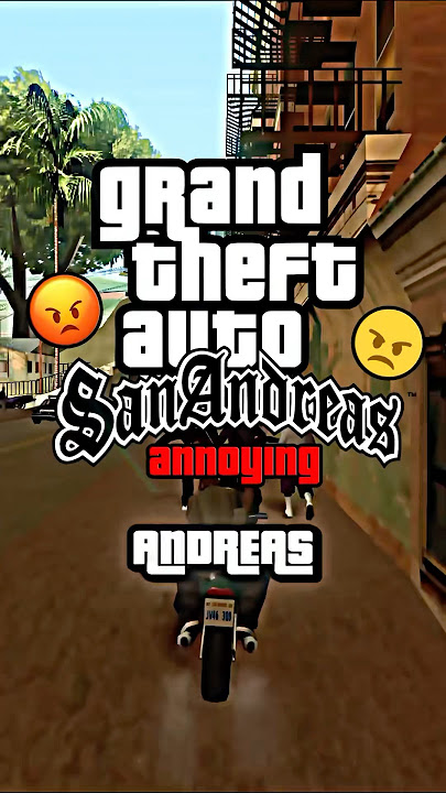 4 ANNOYING THINGS IN GTA SAN ANDREAS THAT DRIVE US ALL CRAZY! 😡  #gta #gtasanandreas
