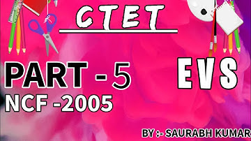 CTET 2022 I NCF 2005 I PART -5 I@Let