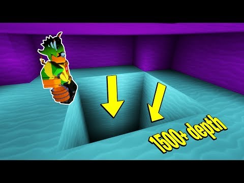 Digging Deepest Hole Best Solo World Record Treasure Hunt Simulator Youtube - digging to the deepest depth on treasure hunt simulator 10000 blocks roblox youtube