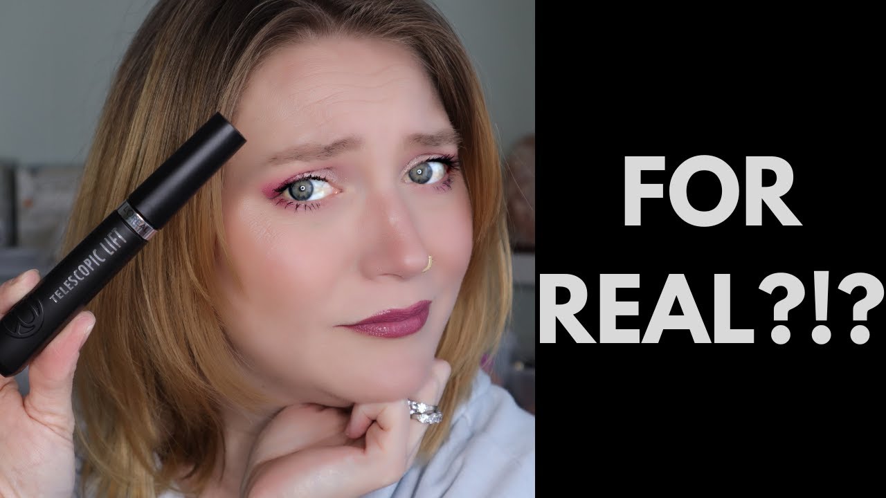 Trying new makeup/ Telescopic Lift Mascara YouTube
