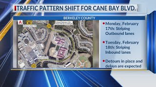 Traffic pattern shift happening for Cane Bay Boulevard