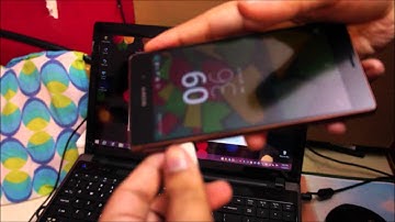 Transfer files using Wifi on your Xperia (Wireless media transfer)