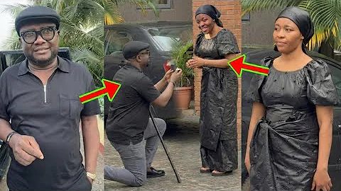 NDC Top Official Proposes To Daddy Lumba's Wife, Odo Broni, See How Odo Broni Is Happy