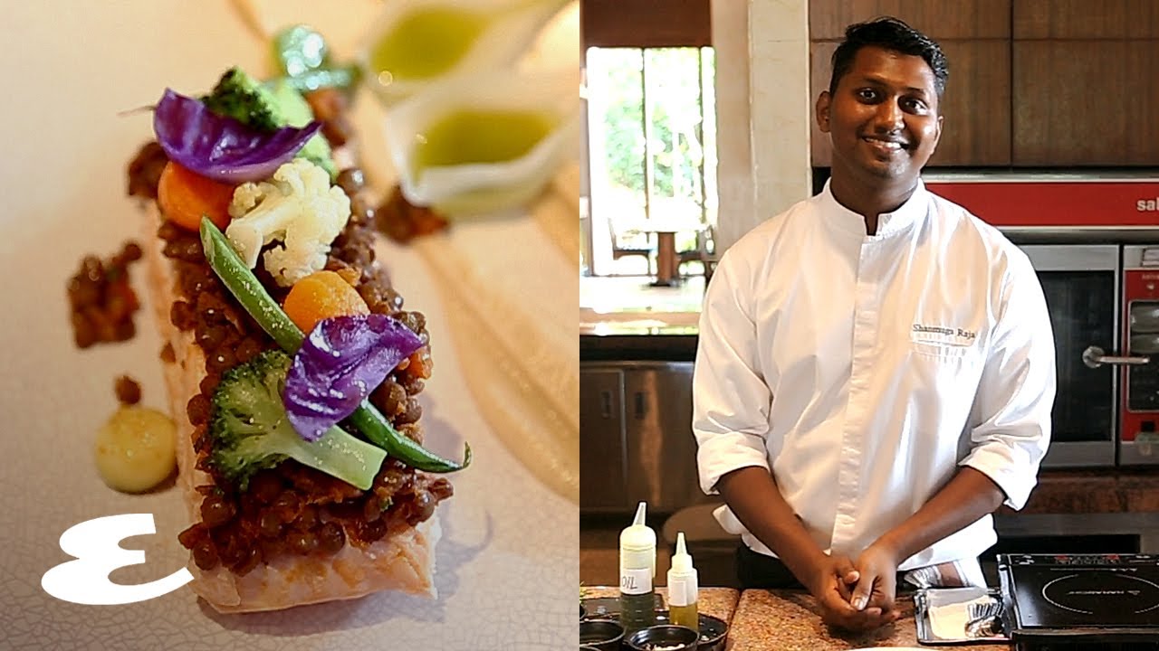 Chef Raja Ravi of Shangri-La Boracay Makes Sous Vide Salmon | One Dish ...