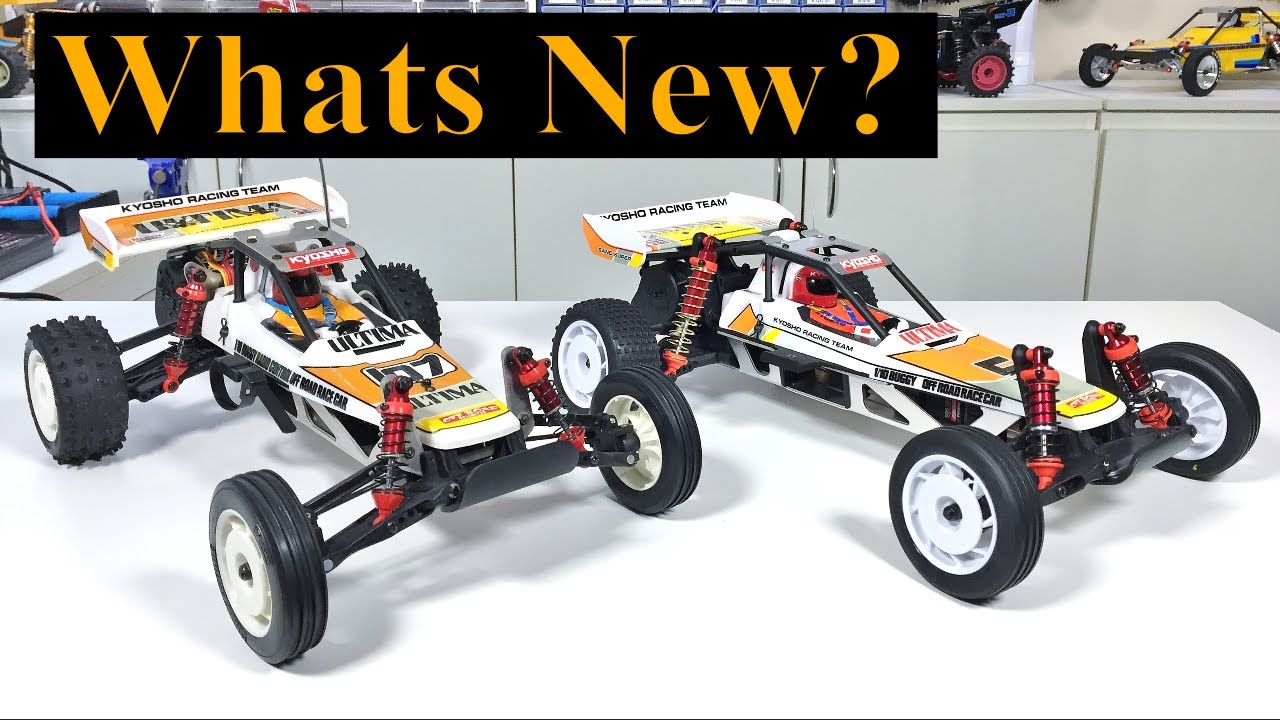 Vintage Kyosho Ultima & 2019 Kyosho Ultima A Comparison of Changes