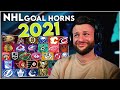 SOCCER FANS HONEST OPINION ON 2021 NHL GOAL HORNS...