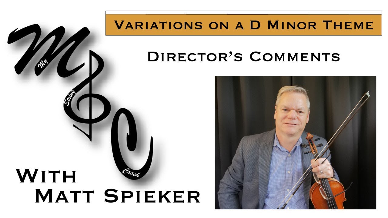Variations on a D Minor Theme: Directors Comments - YouTube