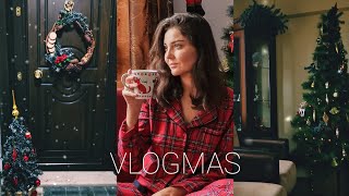 VLOGMAS: Фальшивая елка. Рецепт Новогоднего пирога. Создаём настроение несмотря ни на что.