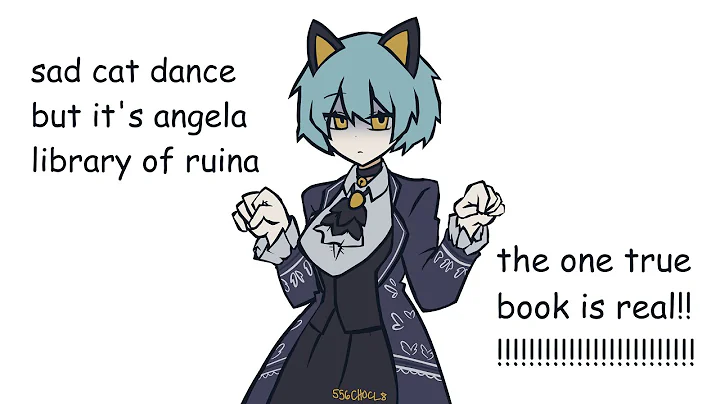 angela library of ruina sad cat dance