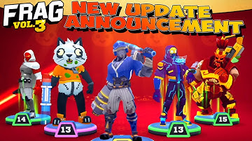 FRAG Pro Shooter Vol.3 - Gameplay Walkthrough part 104 - New Update Announcement😁🔥(iOS,Android)