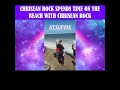 Chrisean Rock Spends Time With Chrisean Jesus At The Beach🏖️