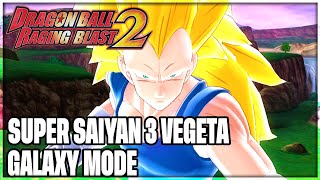 Dragon Ball: Raging Blast 2 - Super Saiyan 3 Vegeta Galaxy Mode (XBOX 360 1440p)