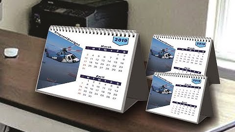Table Calendar CorelDraw X7 Tutorial - KingspetDesigns