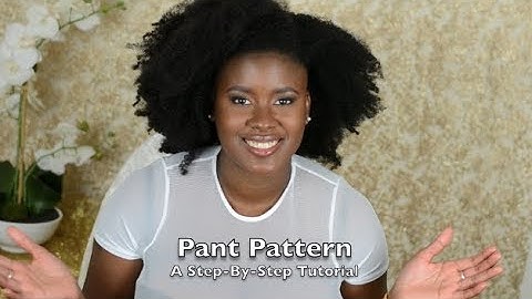 Patterns: How To Make A Custom Pant Pattern