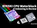 BYKSKI RGB CPU Water Block unboxing and first look (Amazon)