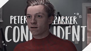 peter parker; 𝓬𝓸𝓷𝓯𝓲𝓭𝓮𝓷𝓽 ⋆°✧