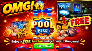 🔥 OMG! I Got a FREE Grand Master's Gambit Pool Pass + LEGENDARY CUE in 8 Ball Pool! 🎱🔥 screenshot 2