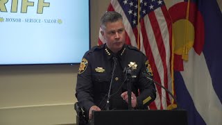 News conference: Douglas County Sheriff's Office lambasts Gov. Polis commutation of Brandin Kreuzer