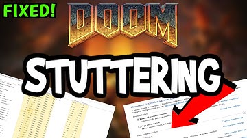 Fix Doom FPS Drops & Stutters (100% FIX)