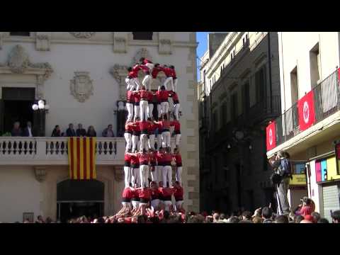 Castellers de Barcelona: 7d8 Vilafranca del Penedès 28/10/2012