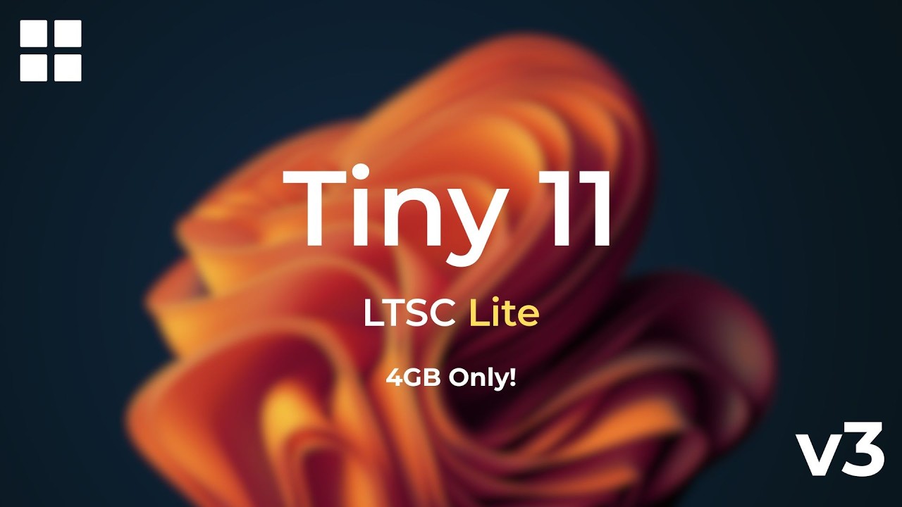 Tiny 11 LTSC Lite v3 – The Fastest & Most Stable Windows 11 Yet - YouTube