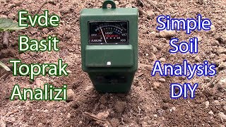 Basit Uygulamalı  Toprak Analizi Nasıl Yapılır? DIY Simple Soil Analysis