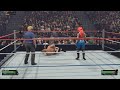 WWE 2K26 Rachel Sofia Rose vs JBL Double World Title Match Grea t American Bash 2006