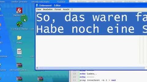 Anti Virus Batch Datei [TUT] + Download