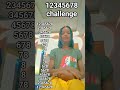 12345678 challenge
