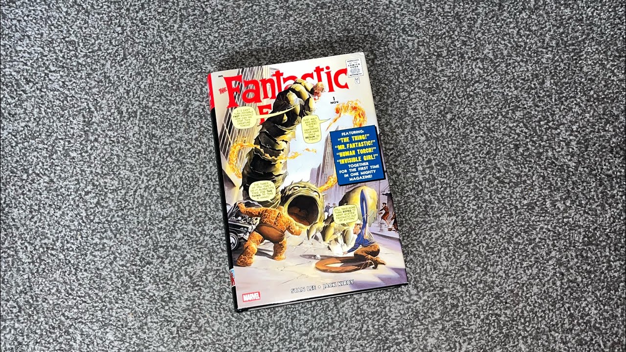 FANTASTIC FOUR OMNIBUS VOLUME 1 (STAN LEE & JACK KIRBY) UNBOXING