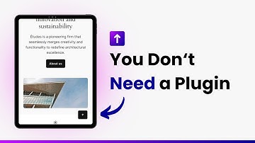 Creating Scroll to Top in Gutenberg Without Plugin