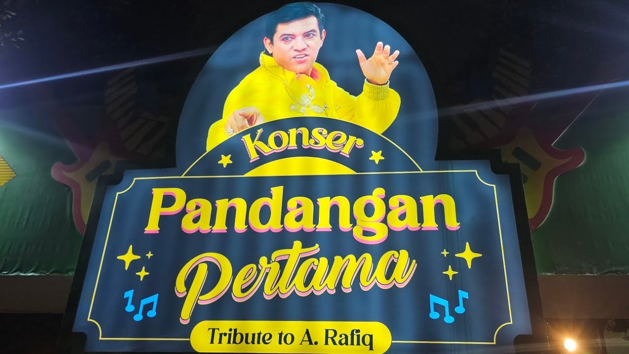 Konser Pandangan Pertama  Full Live Tribute to A Rafiq 28 Oktober 2025