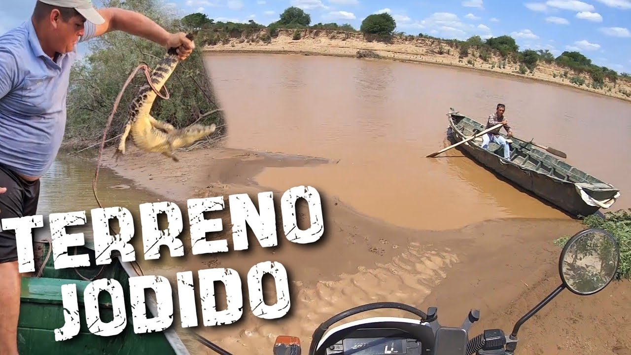 Quedo EMPANTANADO en territorio de YACARÉS | Bañado la estrella [Cap.5] Viaje por Argentina en moto