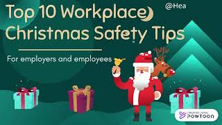 Top 10 Christmas workplace safety tips