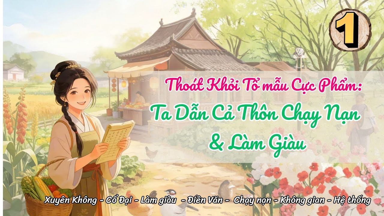 [Không gian] Tập 1: Thoát Khỏi Tổ mẫu Cực Phẩm: Ta Dẫn Cả Thôn Chạy Nạn & Làm Giàu