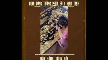 Bức tranh Mã Đáo Thành Công bằng đồng 1m27x2m37 thếp vàng 24k đẹp nhất | Đồ Đồng Tường Phát