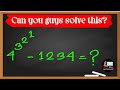 A tricky maths olympiad question solution without calculator | Can you guys solve this?