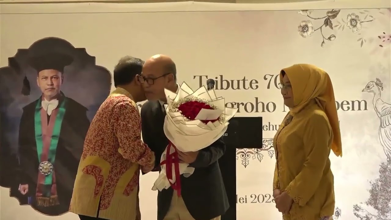 Sample Hybrid Meeting - Live Tribute Prof  Nugroho