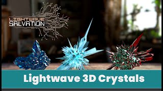 Lightwave 3D basic Crystal tutorial @tonyhall007