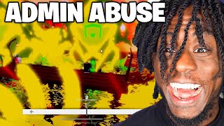 ABUSING DEVELOPERS ROD IN FISCH ADMIN ABUSE...