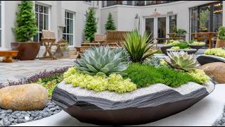 16 Creative FAKE ROCKS Concrete Planters | The Absolute Cheapest, Fastest, & Effective Solution!