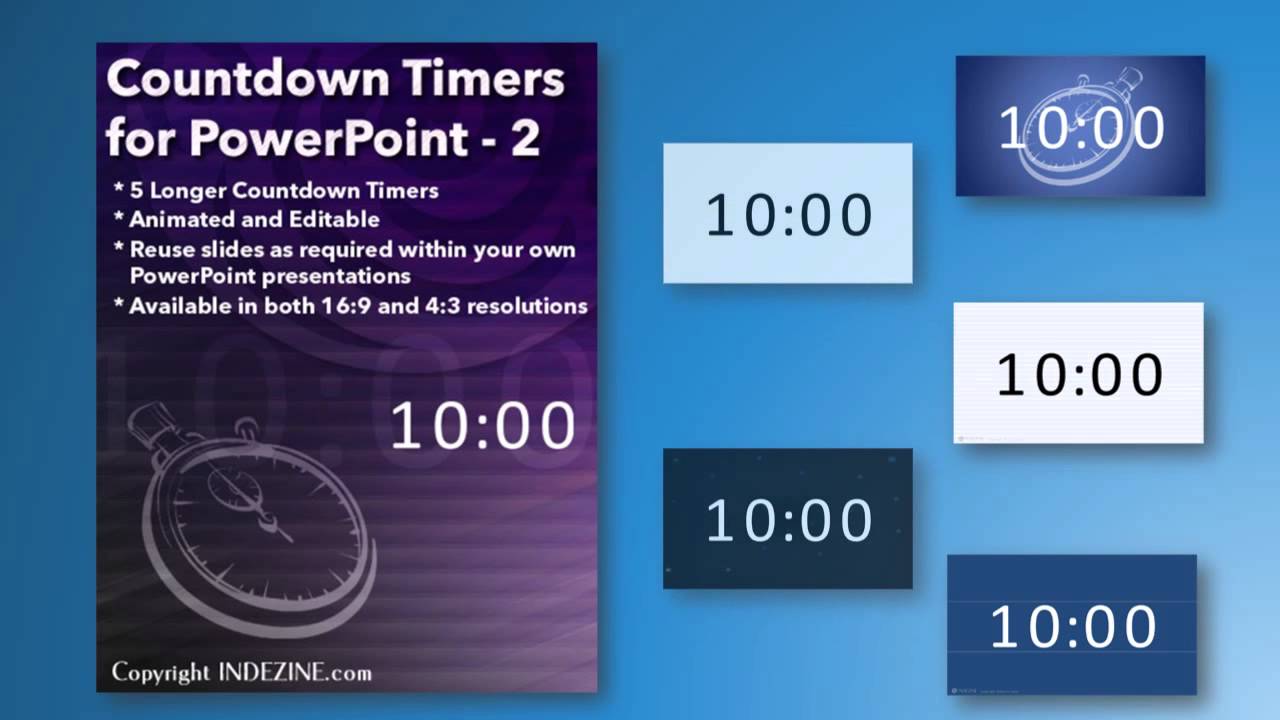 Longer Countdown Timers for PowerPoint YouTube