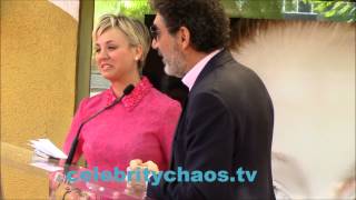 Chuck Lorre talks about talented actress Kaley Cuoco Sweeting