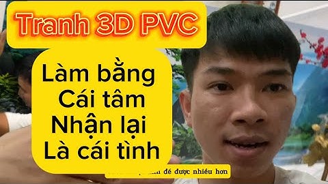 Tranh tráng gương pvc cao cấp cảnh sơn thuỷ hữu tình 3d đẹp - P1