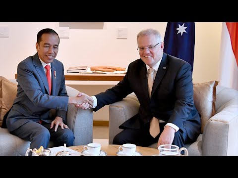 Pertemuan dengan Perdana Menteri Australia, Canberra, 10 Februari 2020