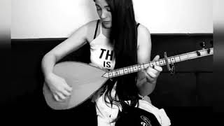 اغنية تركية مع العزف على الباغلمة كونول ديلان 🎶 Gönül Dilan Bağlama